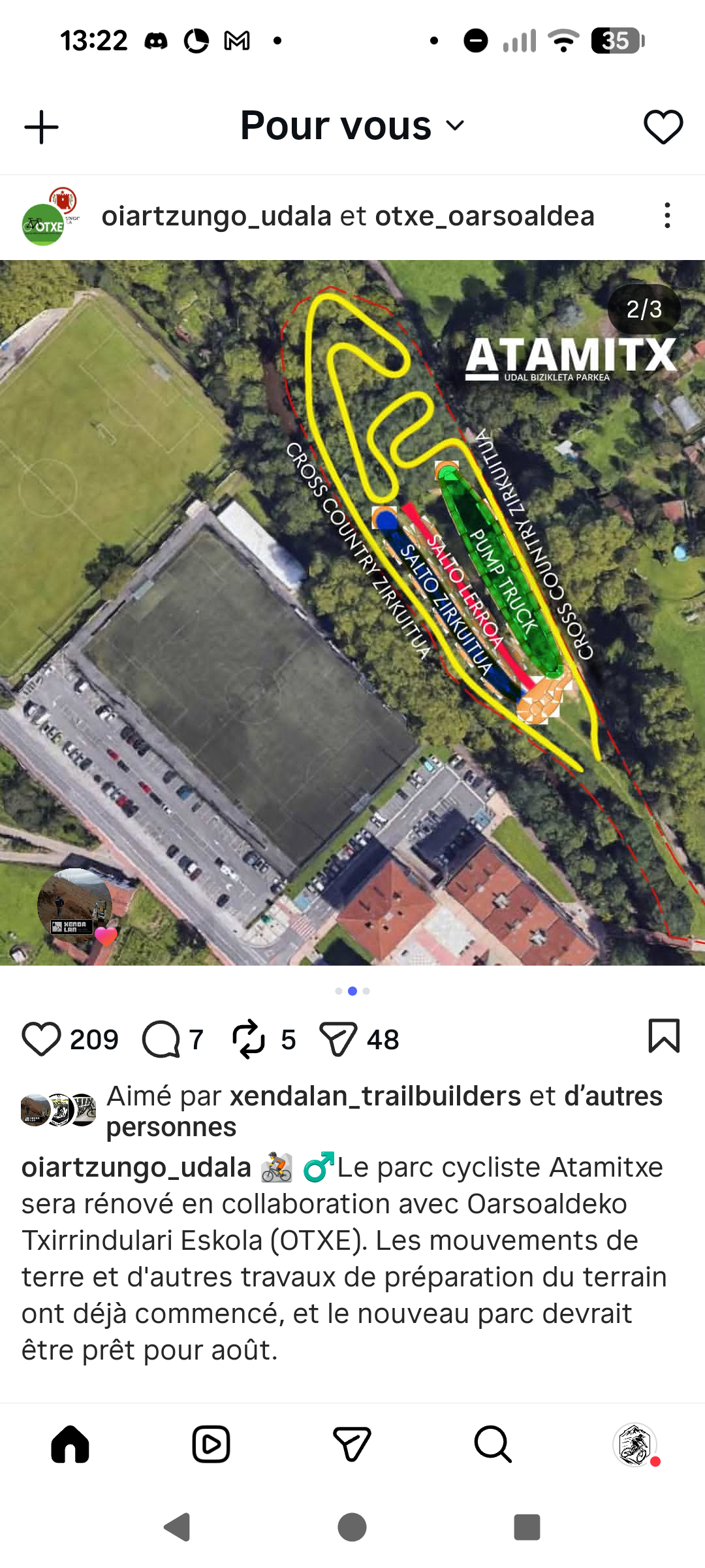 Le bike park Atamitx d'Oiartzun se refait une beauté — prêt pour août