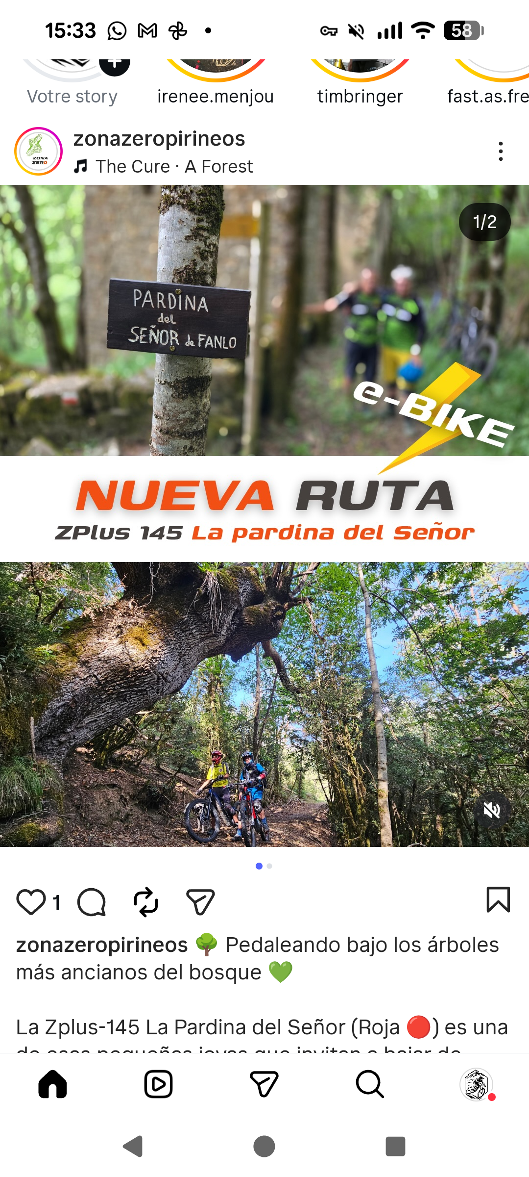Nouvelle ruta ZPlus-145 : La Pardina del Señor à Zona Zero